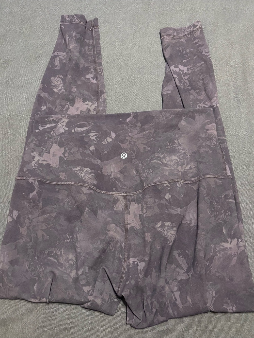 lululemon athletica align grey Mauve Camo High-Rise Leggings